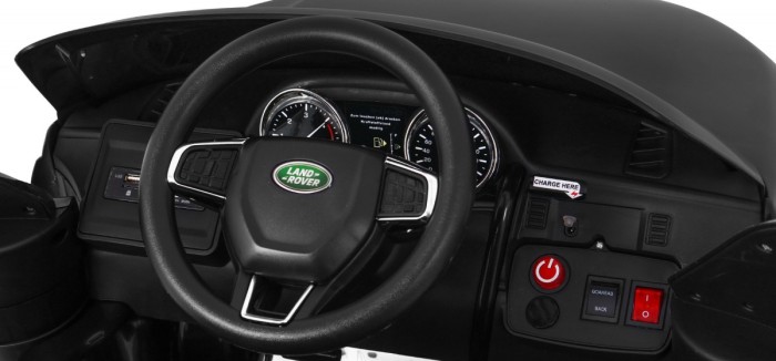 Land Rover Discovery dla dzieci Czarny SUV + Pilot-11 6976 