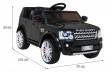 Land Rover Discovery Autko elektryczne dla dzieci Czarny SUV + Pilot-2 6977 