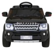 Land Rover Discovery Autko elektryczne dla dzieci Czarny SUV + Pilot-3 6977 