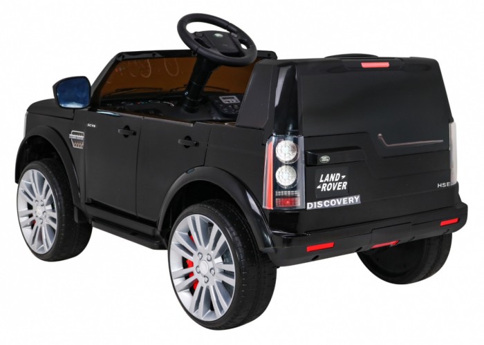 Land Rover Discovery Autko elektryczne dla dzieci Czarny SUV + Pilot-5 6977 