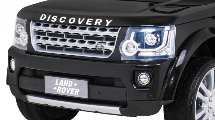 Land Rover Discovery Autko elektryczne dla dzieci Czarny SUV + Pilot-11 6977 