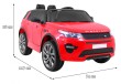 Land Rover Discovery dla dzieci Czerwony SUV + Pilot-2 6978 