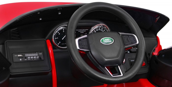 Land Rover Discovery dla dzieci Czerwony SUV + Pilot-7 6978 