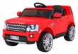 Land Rover Discovery Autko elektryczne dla dzieci, Czerwony SUV + Pilot-1 6979 