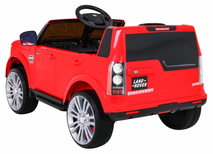 Land Rover Discovery Autko elektryczne dla dzieci, Czerwony SUV + Pilot-5 6979 
