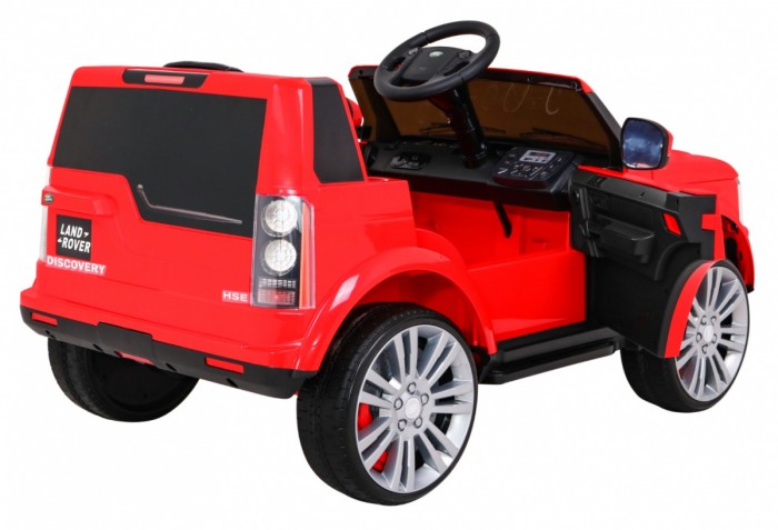 Land Rover Discovery Autko elektryczne dla dzieci, Czerwony SUV + Pilot-8 6979 