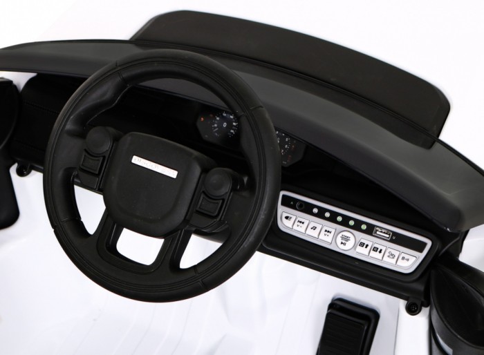 Land Rover Discovery Sport dla dzieci Biały + Pilot + Wolny Start + Funkcja Kołyski + MP3 LED-9 6981 