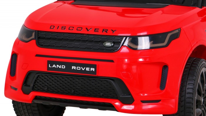 Land Rover Discovery Sport dla dzieci Czerwony + Pilot + Wolny Start + Funkcja Kołyski + MP3 LED-10 6983 