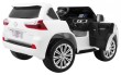 Lexus LX570 Autko 2-osobowe dla dzieci Biały + Pilot + Koła EVA + Radio MP3 + LED-8 6984 