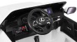 Lexus LX570 Autko 2-osobowe dla dzieci Biały + Pilot + Koła EVA + Radio MP3 + LED-10 6984 
