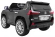 Lexus LX570 Lakierowane Autko dla 2 dzieci Czarny + Pilot + Koła EVA + Radio MP3 LED-5 6985 