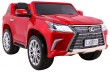 Lexus LX570 Lakierowane Autko dla 2 dzieci Czerwony SUV + Pilot-11 6986 
