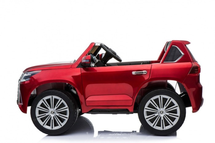 Lexus LX570 Lakierowane Autko dla 2 dzieci Czerwony SUV + Pilot-14 6986 