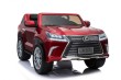 Lexus LX570 Lakierowane Autko dla 2 dzieci Czerwony SUV + Pilot-17 6986 