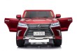 Lexus LX570 Lakierowane Autko dla 2 dzieci Czerwony SUV + Pilot-18 6986 