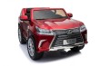 Lexus LX570 Lakierowane Autko dla 2 dzieci Czerwony SUV + Pilot-22 6986 