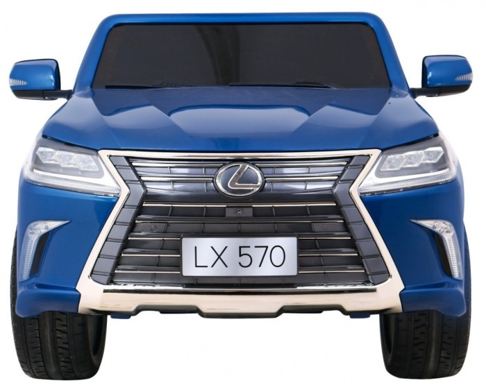 Lexus LX570 Lakierowane Autko dla 2 dzieci Niebieski  SUV + Pilot-3 6987 