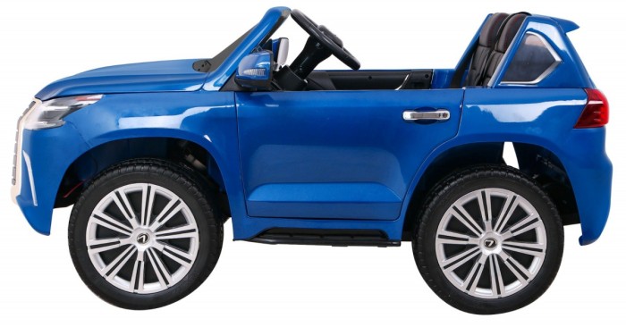 Lexus LX570 Lakierowane Autko dla 2 dzieci Niebieski  SUV + Pilot-4 6987 