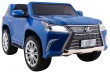 Lexus LX570 Lakierowane Autko dla 2 dzieci Niebieski  SUV + Pilot-11 6987 