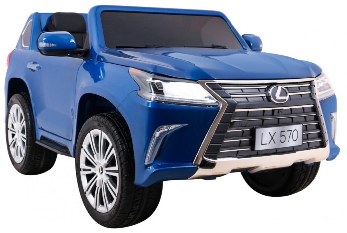 Lexus LX570 Lakierowane Autko dla 2 dzieci Niebieski  SUV + Pilot-11 6987 