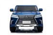 Lexus LX570 Lakierowane Autko dla 2 dzieci Niebieski  SUV + Pilot-13 6987 