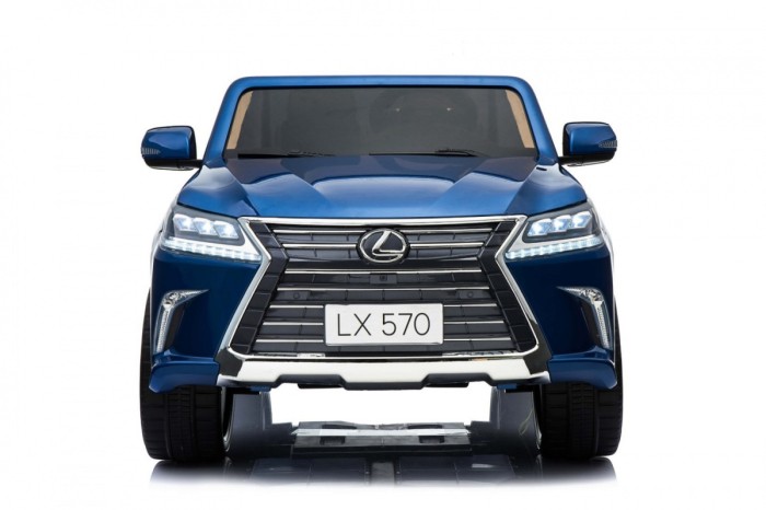Lexus LX570 Lakierowane Autko dla 2 dzieci Niebieski  SUV + Pilot-13 6987 