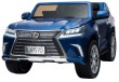 Lexus LX570 Lakierowane Autko dla 2 dzieci Niebieski  SUV + Pilot-14 6987 