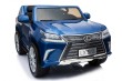 Lexus LX570 Lakierowane Autko dla 2 dzieci Niebieski  SUV + Pilot-24 6987 