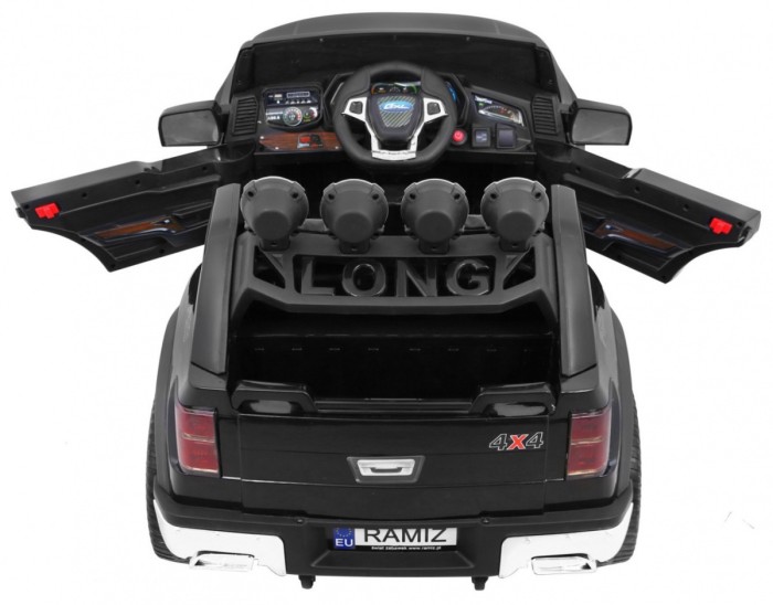 Pojazd LONG Czarny-7 6989 