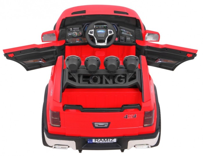 Pojazd LONG Czerwony-7 6990 