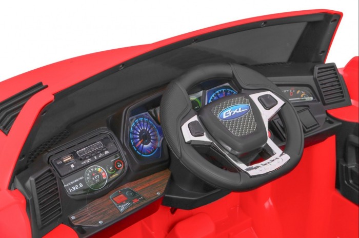 Pojazd LONG Czerwony-10 6990 