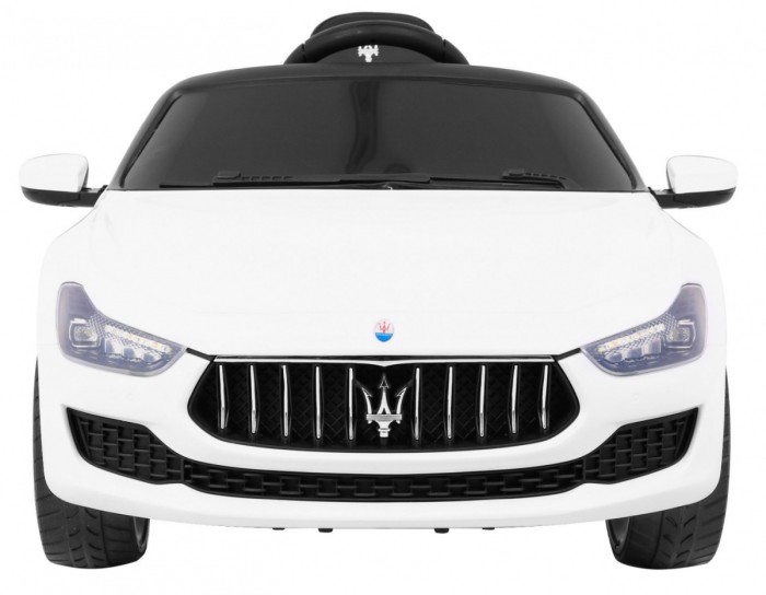 Maserati Ghibli na akumulator dla dzieci Biały + Pilot-3 6991 