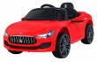 Maserati Ghibli na akumulator dla dzieci Czerwony + Pilot + Wolny Start + EVA + MP3 USB + LED-1 6992 