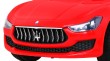 Maserati Ghibli na akumulator dla dzieci Czerwony + Pilot + Wolny Start + EVA + MP3 USB + LED-11 6992 