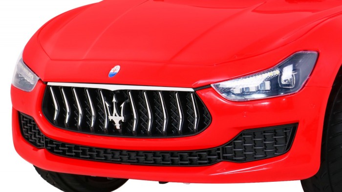 Maserati Ghibli na akumulator dla dzieci Czerwony + Pilot + Wolny Start + EVA + MP3 USB + LED-11 6992 