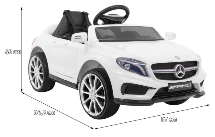 Pojazd Mercedes AMG GLA-45 Biały-2 6997 