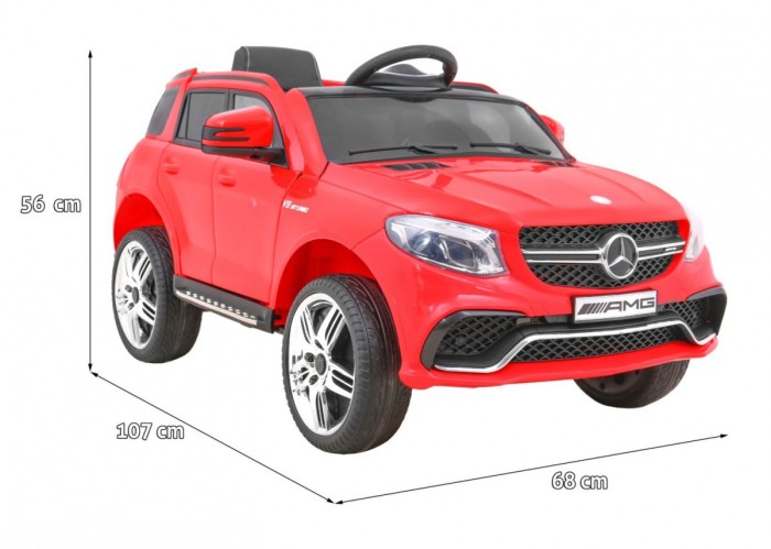 Pojazd Mercedes AMG GLE 63 AMG Czerwony SUV-2 7002 