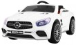 Mercedes AMG SL65 dla dzieci Biały + Pilot + Bagażnik + Regulacja siedzenia + MP3 LED + Wolny Start-1 7003 