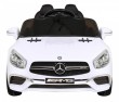 Mercedes Benz AMG SL65 S elektryczny dla dzieci Biały + Pilot-3 7011 