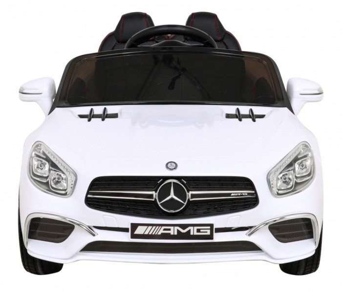 Mercedes Benz AMG SL65 S elektryczny dla dzieci Biały + Pilot-3 7011 