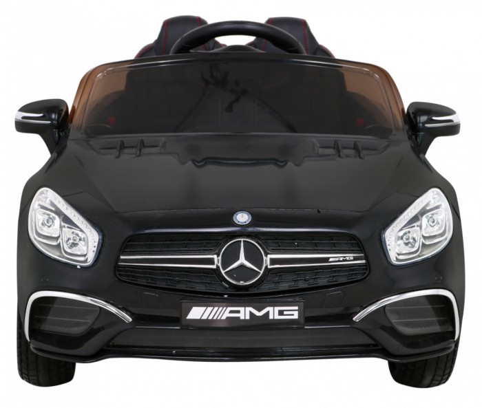 Mercedes Benz AMG SL65 S elektryczny dla dzieci Czarny + Pilot + Audio LED + Ekoskóra + EVA + Wolny Start-3 7012 