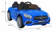 Mercedes Benz AMG SL65 S elektryczny dla dzieci Niebieski + Pilot + Audio LED + Ekoskóra + EVA + Wolny Start-2 7014 