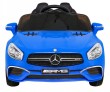 Mercedes Benz AMG SL65 S elektryczny dla dzieci Niebieski + Pilot + Audio LED + Ekoskóra + EVA + Wolny Start-3 7014 