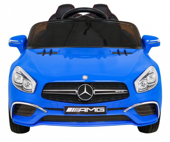 Mercedes Benz AMG SL65 S elektryczny dla dzieci Niebieski + Pilot + Audio LED + Ekoskóra + EVA + Wolny Start-3 7014 