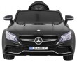 Mercedes Benz C63 AMG dla dzieci Czarny + Pilot + 5-pkt pasy + EVA + Bagażnik + MP3 LED-3 7016 