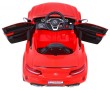 Mercedes Benz C63 AMG dla dzieci Czerwony + Pilot + 5-pkt pasy + EVA + Bagażnik + MP3 LED-8 7017 