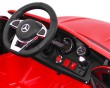 Mercedes Benz C63 AMG dla dzieci Czerwony + Pilot + 5-pkt pasy + EVA + Bagażnik + MP3 LED-9 7017 