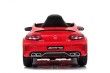 Mercedes Benz C63 AMG dla dzieci Czerwony + Pilot + 5-pkt pasy + EVA + Bagażnik + MP3 LED-15 7017 