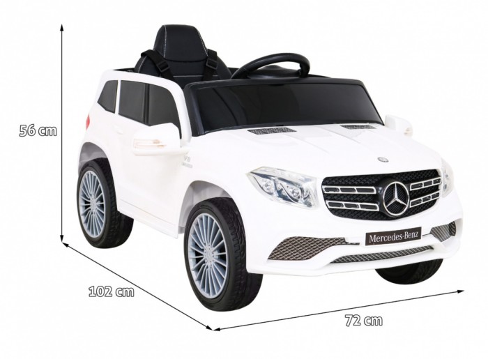 Pojazd Mercedes Benz GL-Class Biały-2 7018 