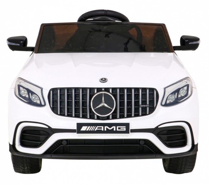 Mercedes Benz GLC63S dla dzieci, Biały SUV + Pilot + Napęd 4x4-3 7021 